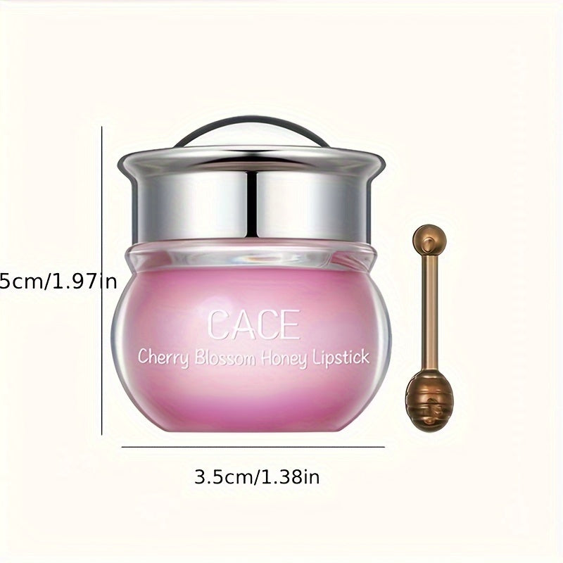 Flower Honey Lip Balm Moisturizing and Nourishing Dry Lips Repairing Cracked Lips Lip Mask Hydrating Lips Long-Lasting Dry Lips Solution