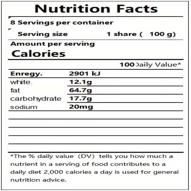 8pcs 100g Delicious Herb Flavored Honey Amber Walnut Nuts - Crunchy Snack with Rich Nutty Flavor - Internet Famous Healthy Snack Option for Office or Home