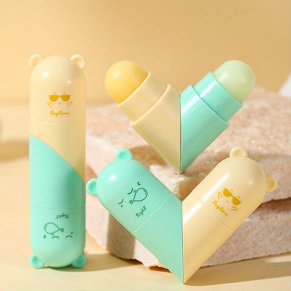 2-in-1 Moisturizing Lip Balm (4.6g Total: 2.3g Day & 2.3g Night): Daytime Primer With Fruit Scent, Avocado & Olive Oil, Honey - Enriched With Vitamin E, Hyaluronic Acid, And Licorice Root Extract With Plant Squalane