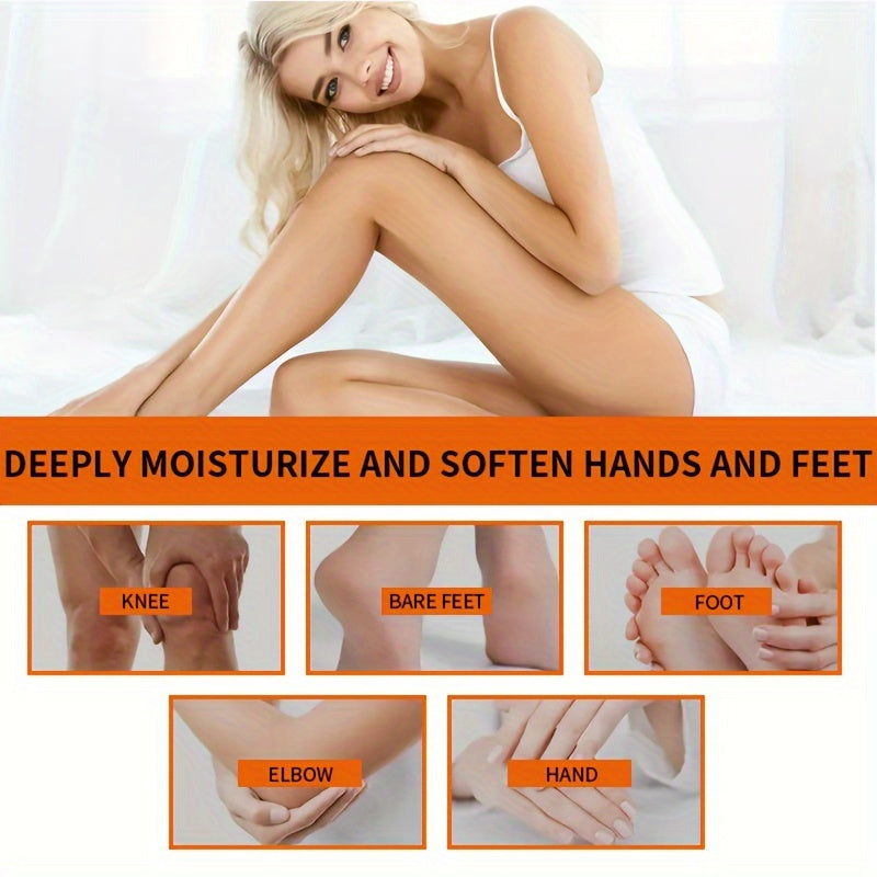 Manuka Honey Hand & Foot Cream, 100g/3.41oz, Moisturizing Skin Care, Soothes Dryness, Skin Hydration, Smooths Fine Lines For Soft, Clear Complexion