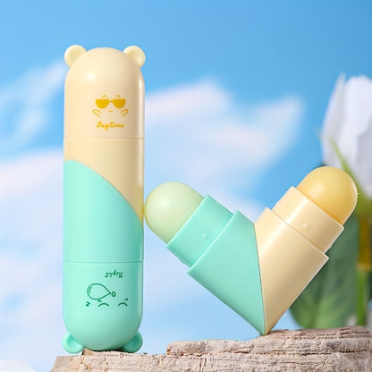 2-in-1 Moisturizing Lip Balm (4.6g Total: 2.3g Day & 2.3g Night): Daytime Primer With Fruit Scent, Avocado & Olive Oil, Honey - Enriched With Vitamin E, Hyaluronic Acid, And Licorice Root Extract With Plant Squalane