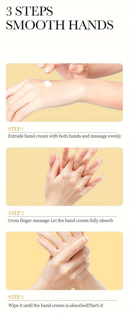 1/3pcs Honey Hand Cream With Vitamin E, Deeply Nourishing And Hydrating Your Rough Dry Cracked Skin, Hand Moisturizier, Not Greasy For Daily Use