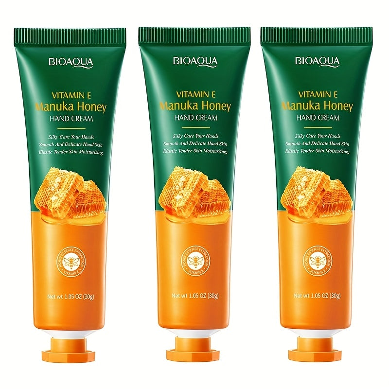 1/3/10pcs, Manulka Honey Hand Cream For Dry Crack Skin, Full Of Vitamin E, Hand Moisturizer, Moisturizing And Softening Your Skin