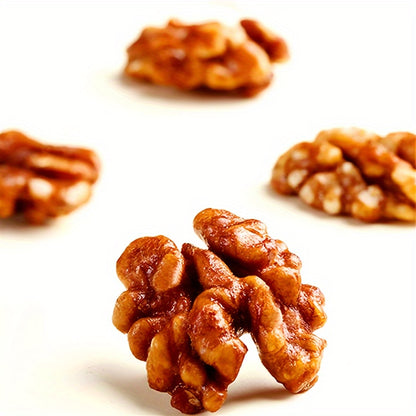 8pcs 100g Delicious Herb Flavored Honey Amber Walnut Nuts - Crunchy Snack with Rich Nutty Flavor - Internet Famous Healthy Snack Option for Office or Home