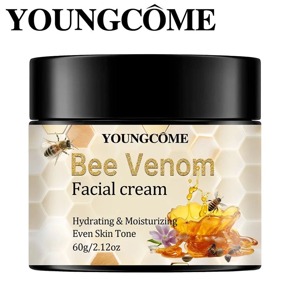 Bee Venom Cream Relieves Redness Repair Damage Skin Strengthens Skin Barrier Deep Moisturizing Skin Care Nourishing Body Cream