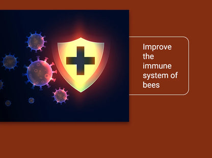 APIBUZZ BEE-BESTIE honey bee feed - Improve Immunity for Bees - Help European/American Foulbrood,Chalkbrood,Sacbrood,Beekeeping