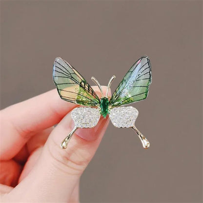 Lovely Birds Butterfly Bee Brooch For Women Pearl Rhinestone Trendy Animal Jewelry Coat Dress Lapel Pins Wedding Party Gifts