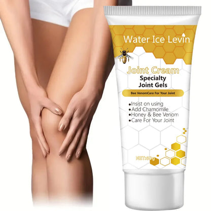 Bee Venom Joint Cream - Hypoallergenic and Soothing Moisturizing Lotion with a Light Fragrance for All Skin Types