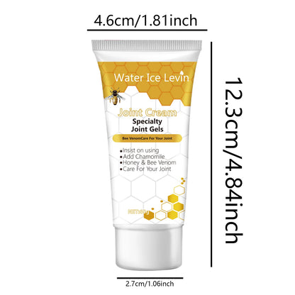 Bee Venom Joint Cream - Hypoallergenic and Soothing Moisturizing Lotion with a Light Fragrance for All Skin Types