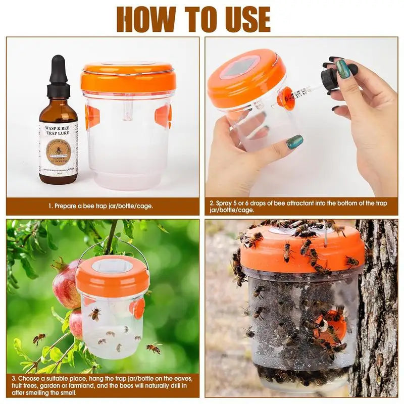 100ml Bee Attractant Spray Lure Swarms Easy To Use Beekeeping Equipment Bee House For Bee Honey Bee Attractant