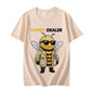 Honey Dealer Funny Bee Graphic T Shirt Men Women Fashion Y2k Clothing T-shirt Summer Casual Oversized Cotton T-shirts Streetwear