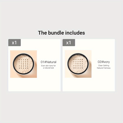 HEYXI Han Yuanxi Air Makeup Powder Loose Powder Honey Powder Oil Control Capacity Concealer Waterproof Sweat-proof Makeup Valentine's Day Gift