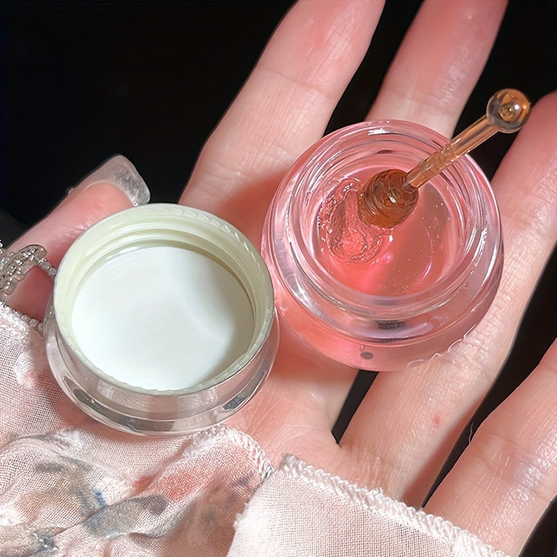 Flower Honey Lip Balm Moisturizing and Nourishing Dry Lips Repairing Cracked Lips Lip Mask Hydrating Lips Long-Lasting Dry Lips Solution