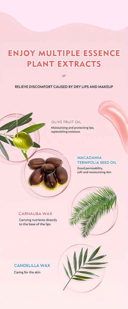 2pcs Honey Pot Shape Blueberry and Pomegranate Lip Mask Set - Lip Care and Makeup Lip Base for Moisturizing and Dark Lip Correction - Day and Night Lip Balm for Soft and Smooth Lips