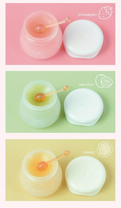 1 Box, VC Honey Lip Mask Gift Set, 3-in-1 Moisturizing Lip Care Kit, Nourishing Lip Care Lip Balm, Lip Mask Trio For Soft And Smooth Lips, Mother's Day Gifts